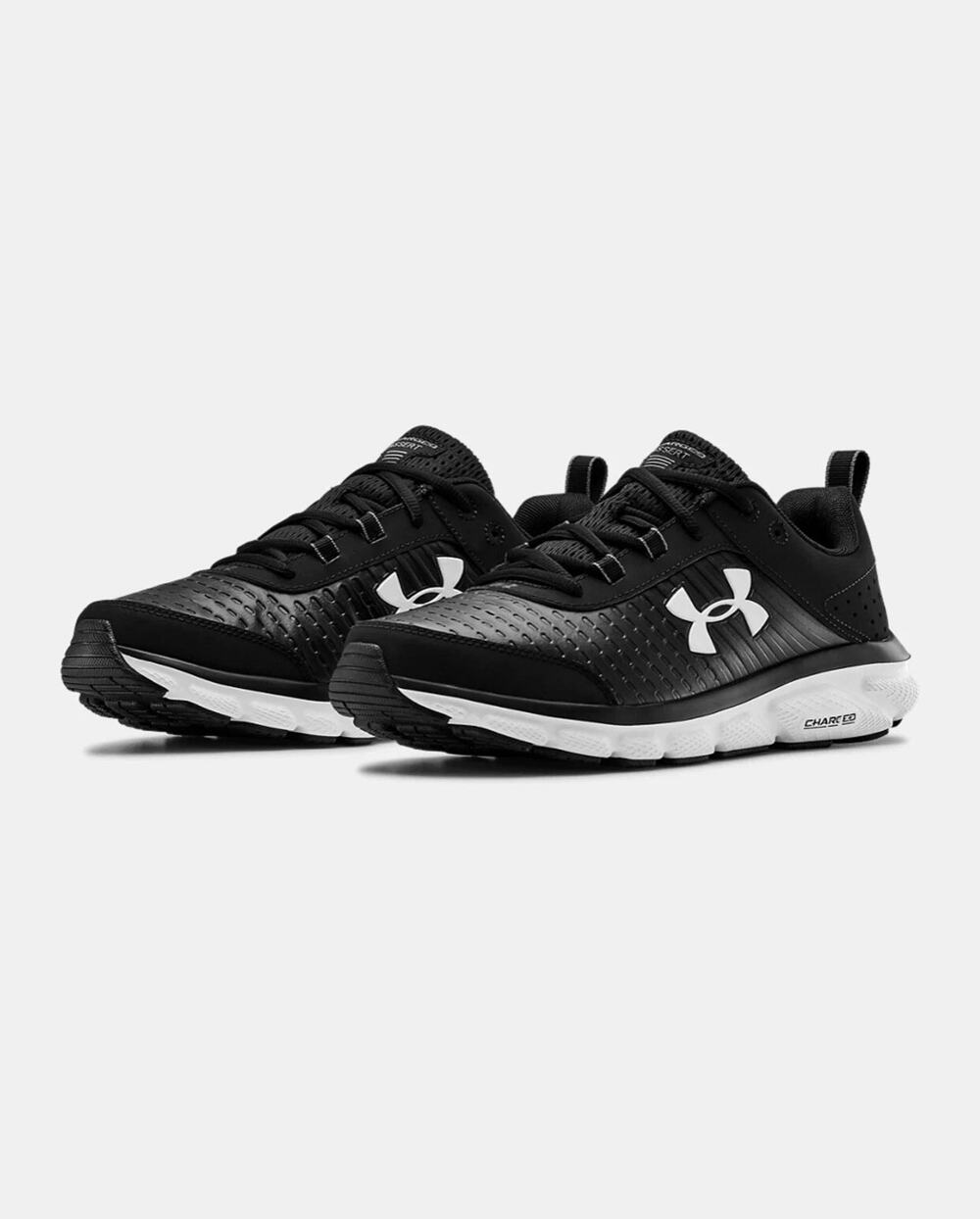 Under Armour Charged Assert 8 Ltd 3022529 001 Mens Trainers Black Gym Shoes Sz 7